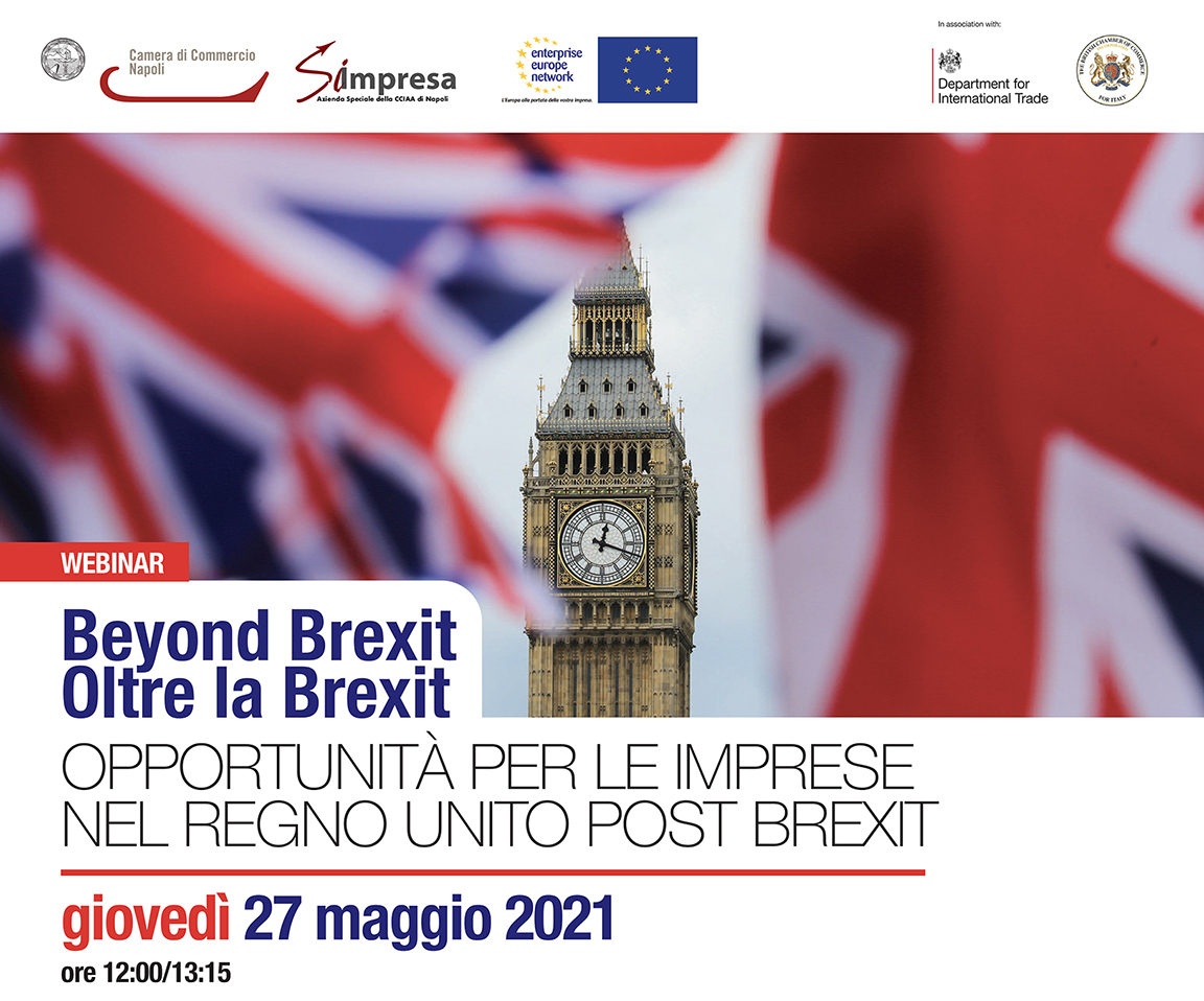 Beyond Brexit | Oltre la Brexit // Opportunità per le imprese nel Regno Unito post Brexit
