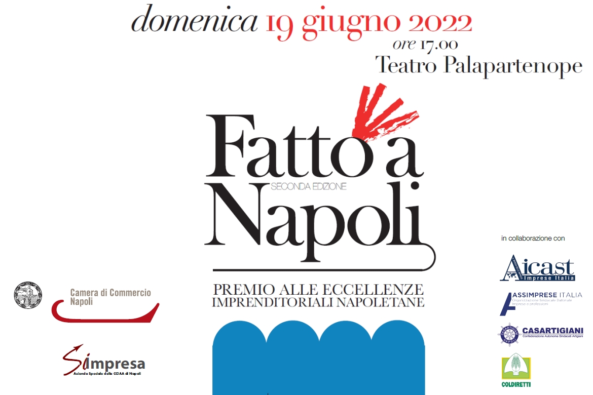 Domenica la II edizione di "Fatto a Napoli" al Palapartenope